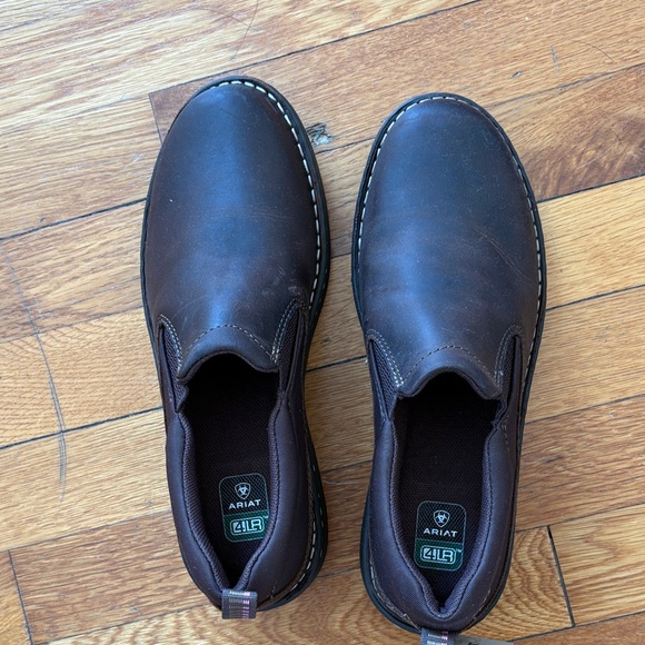 Ariat Women's Dark Brown Traverse Slip-On Loafers Size 9 - Picture 5 of 5